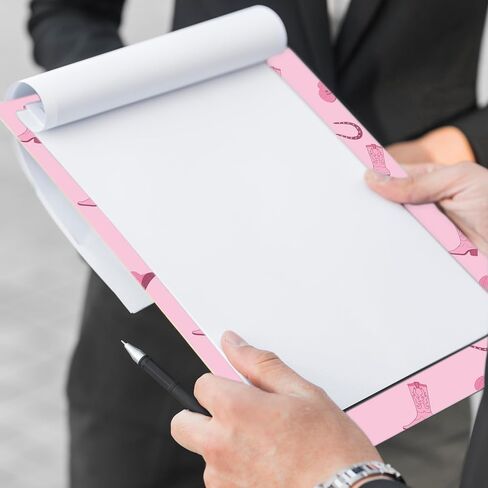 Pink Clipboard, Trendy Preppy Pink Ace of Hearts Wooden Clip Board for Girls Student School Dorm Office, Preppy School Supplies, Pink Office Supplies, Standard A4 Letter Size 9x12.6 Inch in Kuwait