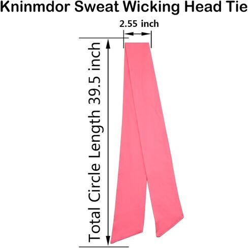 Head Tie, Tennis Headbands Tie Back, Sweat Wicking Ninja Karate Running Headband Headwrap for Men Women Kids Girls Boys in Saudi Arabia