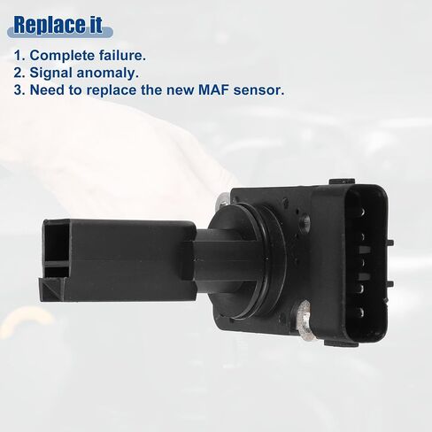 استبدال مستشعر ACROPIX لتدفق الهواء الشامل MAF مناسب لسيارة Chevy Silverado 2500 HD 6.6L Diesel 2006-2010 No.97209545 - حزمة من 1 in Saudi Arabia