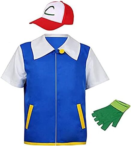 Adult Kids Unisex Costume Cosplay Jacket Gloves Hat Sets for Trainer Halloween Hoodie in Saudi Arabia