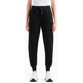 Armani Exchange Women's Drawstring Mesh Pannel Jogger Pants