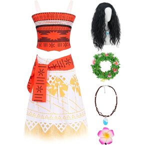 Women Girls Halloween Costume Set for Princess Costume Women Kids Princess Dress for Ocean Theme Party