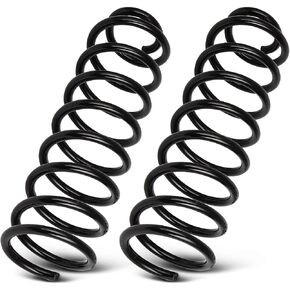 AUTOMUTO 2PCS Front Suspension Coil Spring Set Compatible with 2000-2005 for Jeep TJ, 2000-2006 for Jeep Wrangler - Replace 3226 Coil Springs