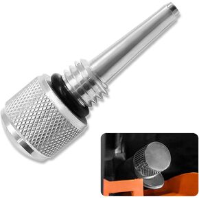 55201 Magnetic Oil Dipstick for Inverter Generators, Aluminum Generator Magnetic Oil Dipstick Replacement with O Ring, Professional Car Accessories Compatible with Wen Predator Yamaha