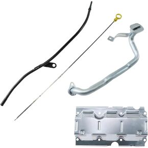 Engine Oil Pan Windage Tray Dipstick Pickup Tube For 1998-2002 Camaro Pontiac Firebird