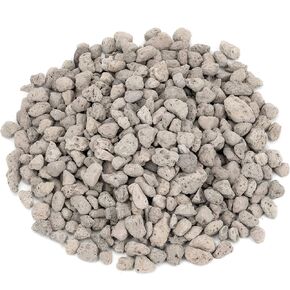 Stanbroil Light Weight White Lava Rock Granules - Natural Volcanic Rocks Decorative Landscaping Stones for Outland Living Bond Portable Fire Pit, Gas Log Set and Fireplace - 5 Pounds (4/5" - 1-1/5")