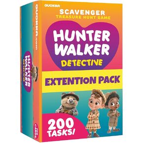 QUOKKA Scavenger Hunt Cards for Kids Ages 4-8 - Outdoor Activities for Kids Ages 6-8 - Camping Backyard Outdoor Games for Kids 3-6 - Pocket Travel Toys for Boys Girls and Family