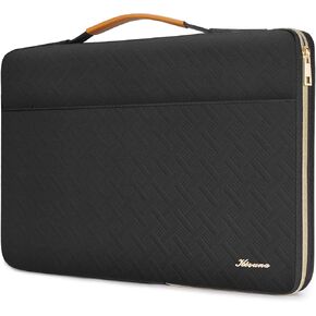 KIZUNA Laptop Sleeve Case 17 Inch Computer Bag for LG gram 17 2022/Dell G7/17.3" HP ProBook 470/17.3" Lenovo Ideapad700/Y700/17.3" DELL Precision 7710Predator PH717-71-746,Black