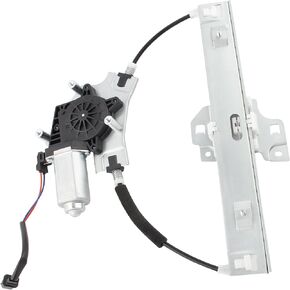 BOXI 748-617 Rear Driver Side Power Window Regulator with Motor Fits for Ford Escape 2001-2007 for Mercury Mariner 2005-2007 / Silvery / 6L8Z7827001BA