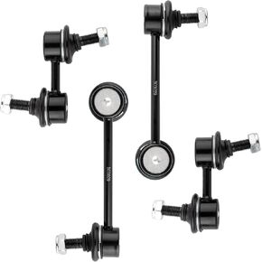 BOXI K90667 K90668 K90669 (Set of 4) Front & Rear Sway Stabilizer Bar End Link Kit Replacement for Honda CR-V 1997 1998 1999 2000 2001 All Models (Replace 51320-S04-003*2 52320-S10-003 52321-S10-003)
