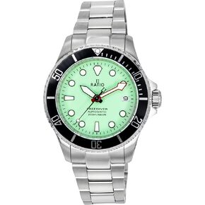 RATIO FreeDiver Sapphire Crystal Diver Watch Japanese Automatic Movement Dive Watch 200m Water Resistant Diving Watch in Saudi Arabia