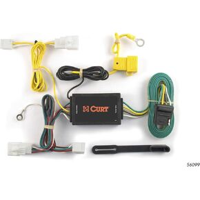 Curt Manufacturing 56099 Vehicle-Side Custom 4-Pin Trailer Wiring Harness,Fits Select Lexus HS250h,CT200h