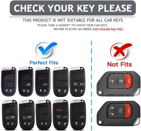 RICHBULL For Jeep Key Fob Cover with Leather Keychain,Premium Soft TPU Protection Key Case for Jeep Smart Key 3 4 5 Buttons Protector Challenge（White ） in Saudi Arabia