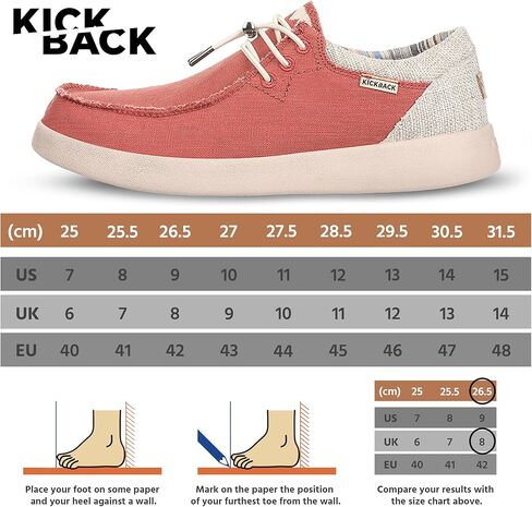 أحذية Kickback Haven - أحذية بدون كعب للرجال - أحذية كاجوال أنيقة خفيفة الوزن برباط للرجال - أحذية قماشية مريحة طوال اليوم - أحذية رجالية سهلة الارتداء in Kuwait