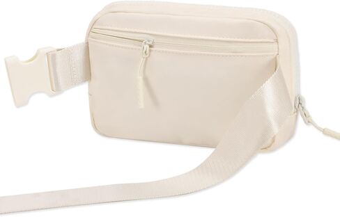 هدية عيد ميلاد Etercycle حقيبة حزام Fanny Pack، حقيبة كروس على شكل حرف أولي للفتيات المراهقات، أشياء Preppy لـ 6 7 8 9 10 11 12 13 عامًا للفتيات المراهقات، أساسيات السفر اللطيفة للفتيات المراهقات (N، بيج) in Saudi Arabia