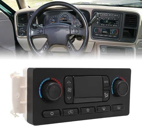 599-211XD Climate Control Module, A/C Heater Climate Control Panel Compatible with Silverado Suburban Trailblazer Avalanche, Sierra Yukon Envoy Escalade, Replace#10367041,10399657,10367042 in Saudi Arabia