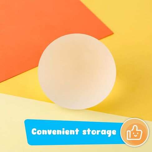 AMOR PRESENT Sugar Stress Ball, 2.4 inch Slow Rise Stress Ball Malt Syrup Filled Squeeze Ball for Teens Pressure Relief Party Class Reward in Saudi Arabia