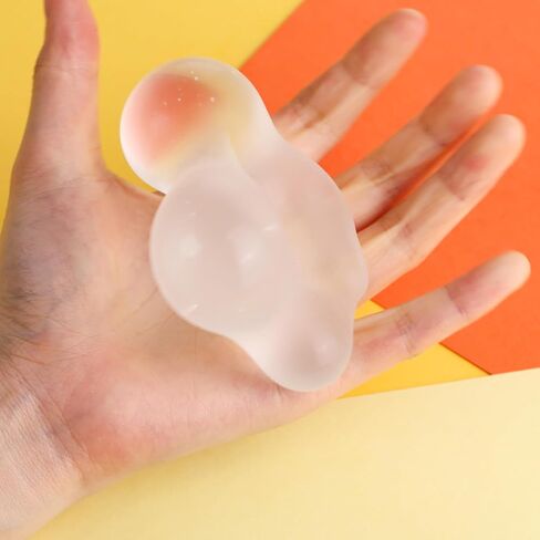 AMOR PRESENT Sugar Stress Ball, 2.4 inch Slow Rise Stress Ball Malt Syrup Filled Squeeze Ball for Teens Pressure Relief Party Class Reward in Saudi Arabia