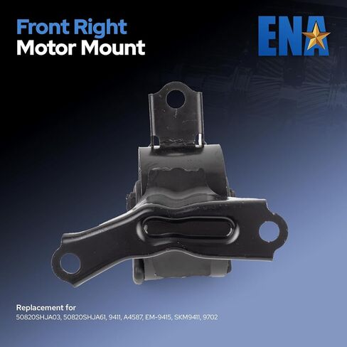 مجموعة حامل محرك وناقل الحركة ENA متوافقة مع Honda Pilot 2015 2014 2013 2012 2011 2010 2009 3.5l لاستبدال A65078 A4587 A65077 A65015 EM-7186 EM-9415 EM-7187 EM-9512 in Saudi Arabia