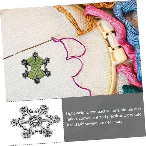 COHEALI 3pcs Winding Plate Braid Accessories Vintage Bracelet Hair Braiding Tool Thread String Winder Plate Sewing Thread Stand Yarn Bobbin Holder Sewing Tools Accessories Metal Bobbin in Saudi Arabia