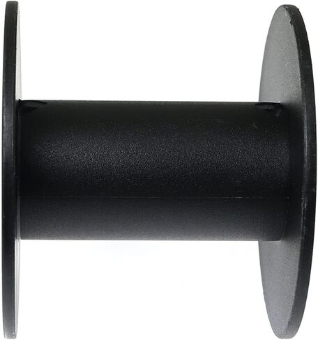 Plastic Spool RLECS 8pcs 55mm Black Bobbin Empty Spools for Embroidery Thread, Yarn, Ribbon, Crafts and Sewing in Saudi Arabia