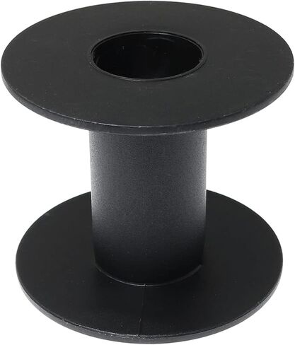 Plastic Spool RLECS 8pcs 55mm Black Bobbin Empty Spools for Embroidery Thread, Yarn, Ribbon, Crafts and Sewing in Saudi Arabia