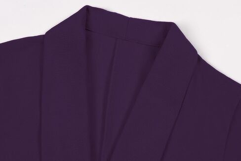 Women's Casual Open Front Blazers Shawl Lapel Ruched 3/4 Sleeve Office Lightweight Blazer Jackets with Pockets in Saudi Arabia
