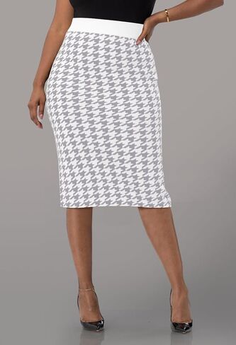 HUUSA Women 2 Piece Sweater Midi Pencil Skirt Set Fall Winter Split Dress Batwing Long Sleeve Oversized Top Casual Outfit in Kuwait