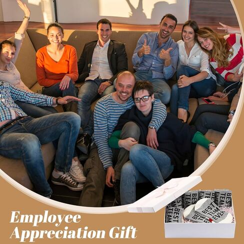 12 Pairs Best Team Ever Socks Employee Appreciation Socks Gift Employee Christmas Gift Thank You Gifts Bulk for Staff Coworkers Teacher Nurse Volunteer Employee Men Women Adults in Saudi Arabia