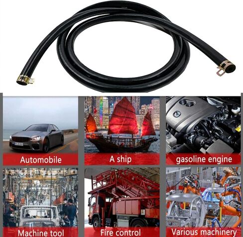 خط الوقود 1/4، خرطوم خط الوقود ATMOAUS 10 قدم 1/4 بوصة مع 20 قطعة 2/5 بوصة مشابك خرطوم الهوية لكاواساكي كوهلر بريجز وستراتون محركات الديزل الصغيرة Powersports in Saudi Arabia