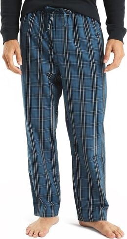 Nautica Men's Sustainably Crafted Plaid Poplin Sleep Pant in Saudi Arabia