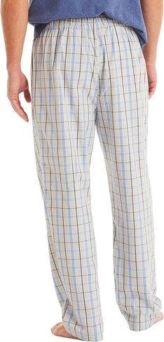 Nautica Men's Sustainably Crafted Plaid Poplin Sleep Pant in Saudi Arabia