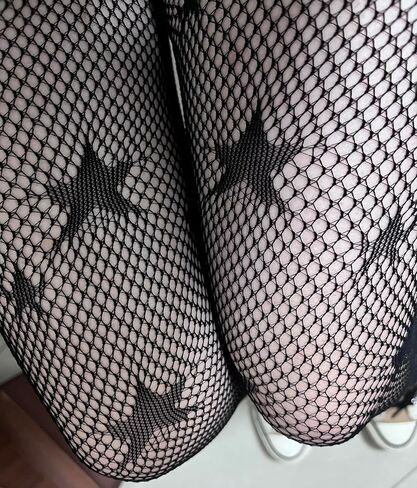 Women fishnet tights black fishnet stockings for women star patterned tights leggings in Saudi Arabia
