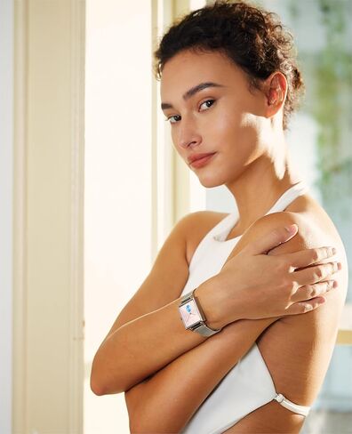 Ladies Watches Swiss Quartz Movement Watches for Women Square Watch - Rainbow Series in Kuwait