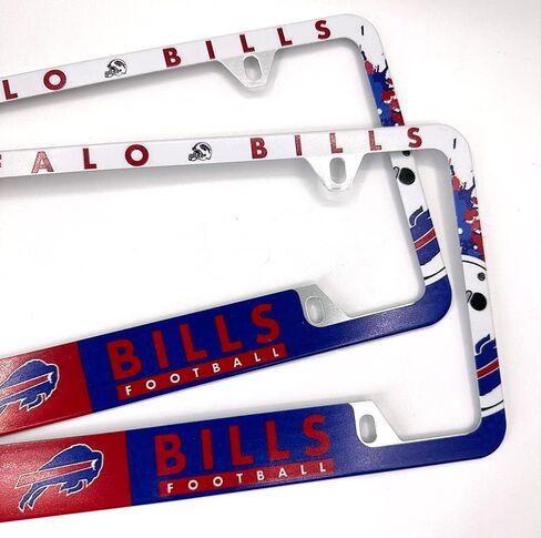 All Over Chrome Frame for Chiefs, 12" x 6" Chrome All Over Automotive License Plate Frame for Car/Truck/SUV in Saudi Arabia