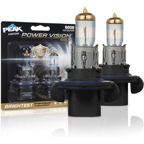 PEAK Power Vision Automotive High Performance 9008/H13 65/55W Headlights (2 Pack)