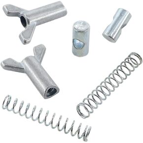 2sets Rear Brake Adjuster Nut Spring Kit for Foreman 400 450 500 TRX400FW TRX450FE TRX450FM TRX500F TRX500FM Rubicon 500 TRX500FPA 4x4