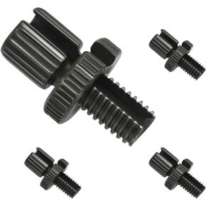 Amavoler Clucth Brake Cable Adjuster Screw Nut Bolts 8mm Universal Aftermarket Accessory Fit for Honda Yamaha Kawasaki Suzuki ATV Motorcycle.(4 pcs)