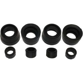 ACDelco Professional 18K2486 Inner and Outer Front Disc Brake Caliper Rubber Bushing Kit