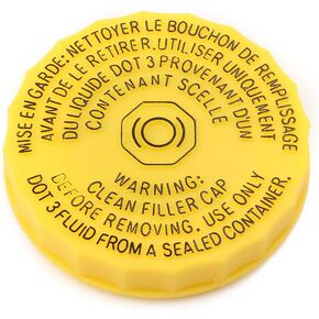LIRU Car Master Cylinder Brake Fluid Reservoir Cap Master Cylinder Reservoir Cap for Jeep WRANGLER COMPASS CHEROKEE,For CHRYSLER PACIFICA 200,68211910AB