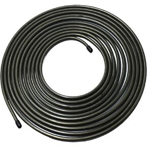 MuHize 5/16 Brake Line Tubing Kit - Flexible Brake Line(2024 New), 25 ft 5 16 Copper Coated Tube Roll for Hydraulic Fuel Transmission System