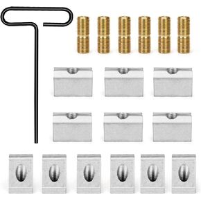 طقم وصلة طاقة 14963 مطور جديد لاستبدال Tapco PRO 14، PRO 19، PRO 50، الحد الأقصى، سلسلة MX، لأجزاء فرامل Tapco