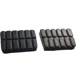 Replacement For 2X Brake Clutch Pedal Pad Covers Hardbody Navara D21 D22 Frontier 1200 B110 KB110 B210 120Y B310