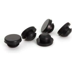 Basdures Brake Pedal Rubber Stopper Black 46584-5P010, 465845P010,46584-S0100,46584S0100（5 Pack）