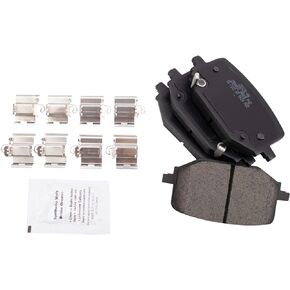 TRQ Front Brake Pads Ceramic Compatible with 2007-2021 Mini Cooper