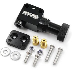 260-8419 Universal Adjustable Billet aluminum Knob Proportioning Valve Kit with bracket