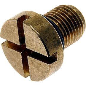 Dorman 902-404HP Brass Coolant Air Bleeder Screw Compatible with Select Models (OE FIX)
