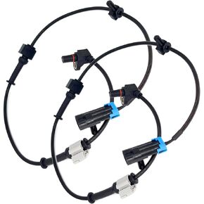 ABS Wheel Speed Sensor Front for Chevy Avalanche Express Silverado Suburban Tahoe Hummer H2 GMC Savana Sierra Yukon XL 2000 2001 2002 2003 2004 2005 2006, 15037208 ALS482 2 Pcs