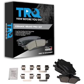 TRQ Front Brake Pads Ceramic Compatible with 2007-2021 Mini Cooper