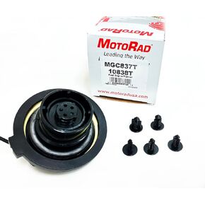 MOTORAD MGC-837T Tethered Fuel Cap/Fits Select Chrysler, Dodge, Hyundai, Jeep, Kia, Mitsubishi, Nissan, Ram with Yellow Seal Option